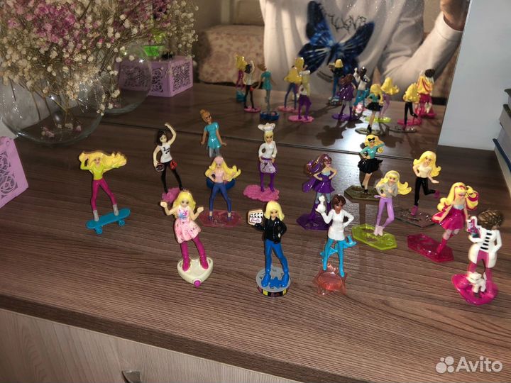 Barbie фигурки из киндера