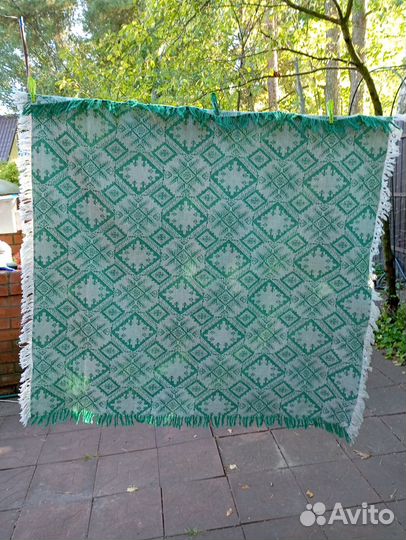 Скатерти из льна, хлопка, СССР