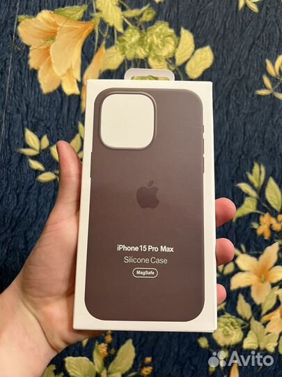 Silicon case iPhone 15 Pro Max (премиум копия)