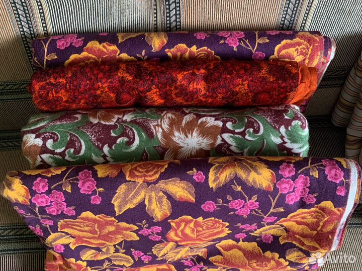 Отрез ткани фланель СССР