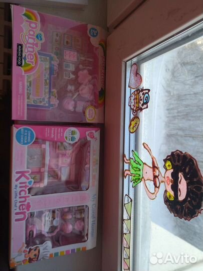 Детская посудка 2 набора для кукол