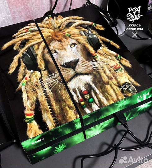 PS4 наклейки
