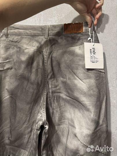 Джинсы мужские широкие модные