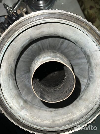 Самовар рюмка Баташева в никеле 6-7л