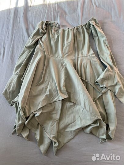 Платье мини летнее s