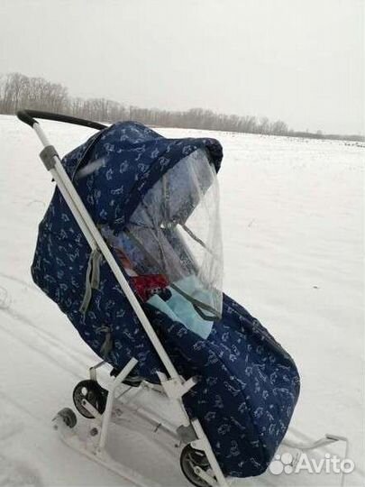 Санки коляска Ника