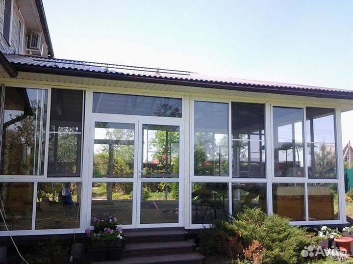 Остекление веранды под заказ