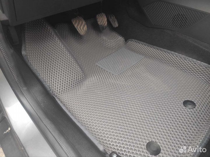 Ева Eva коврики 3d с бортиками эва