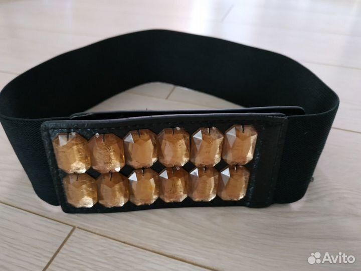 Пояса- ремни женские, Китай, шир.6см. 2шт