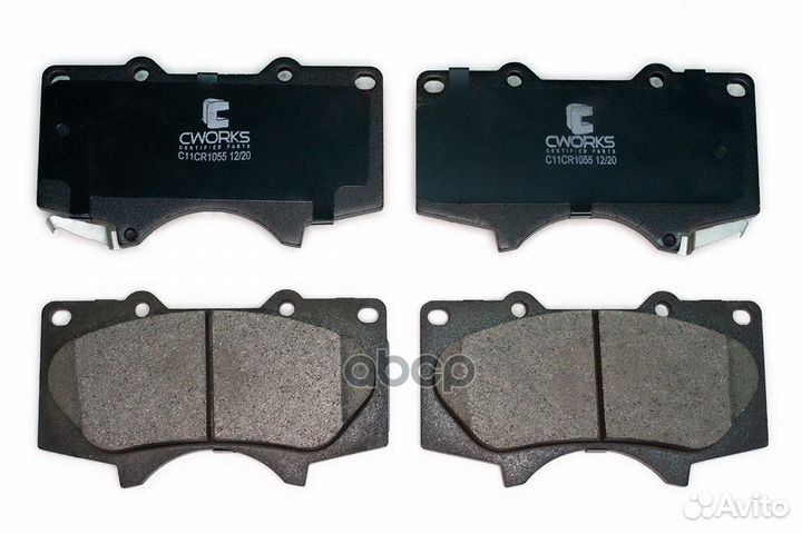 Тормозные колодки передние Low Metallic C11CR1055