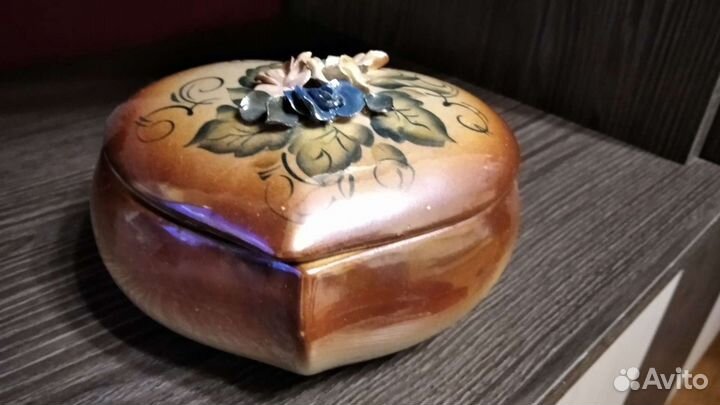 Шкатулка сердечко новая