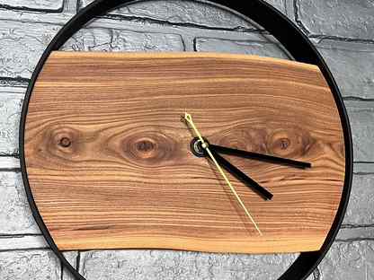 Часы настенные из карагача (в наличии), Белорецк