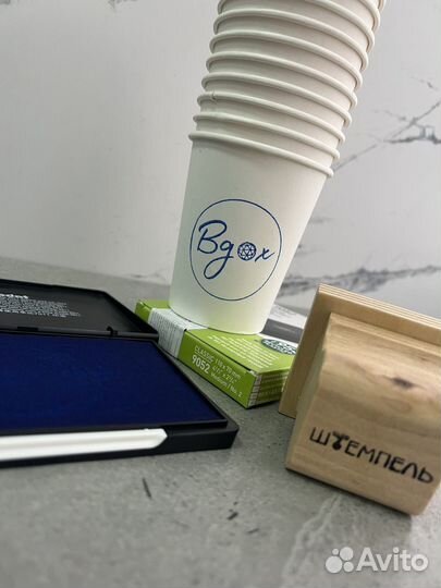 Изготовление штампов с логотипом