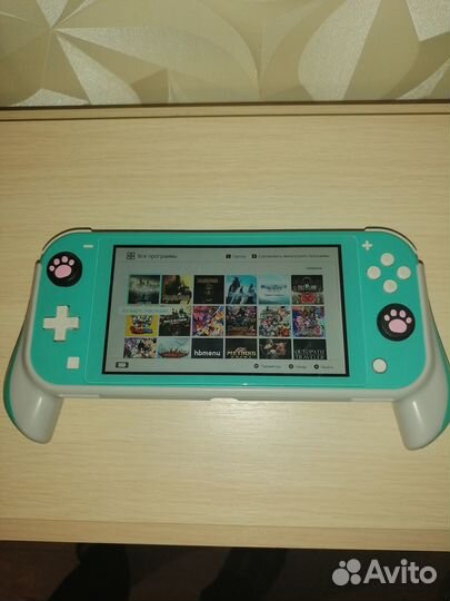 Nintendo switch lite прошитая с играми