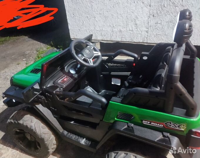 Детский электромобиль RiverToys Jeep C555CC