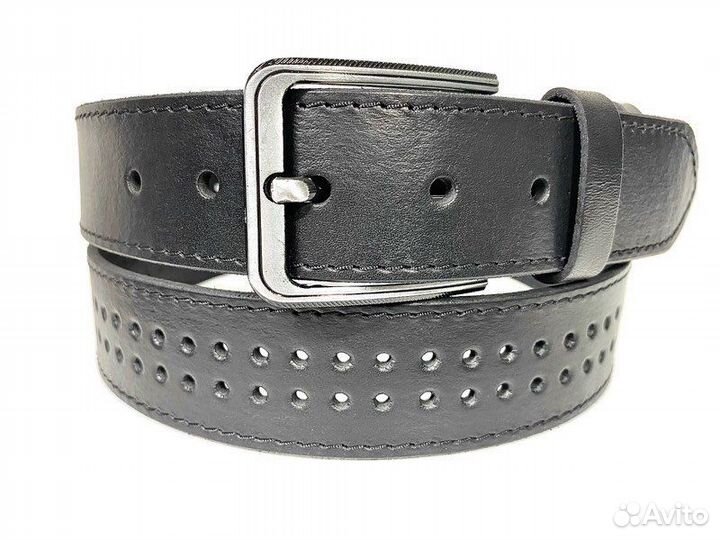 Ремень кожаный с перфорацией NN 245