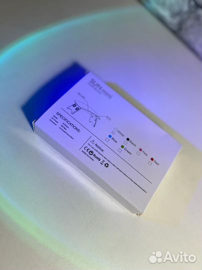 Лампа для ногтей sun mini