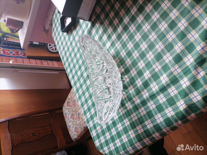 Салатник хрустальный большой