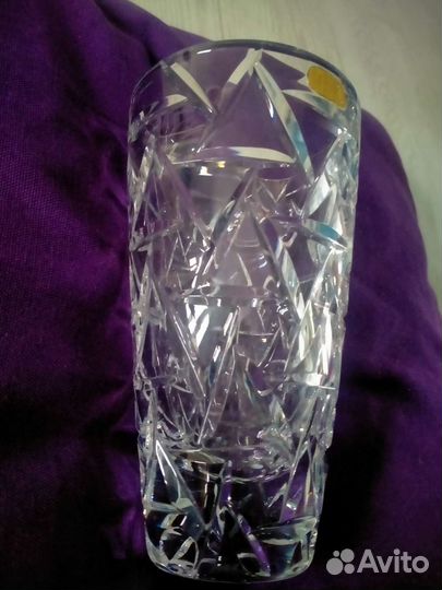 Хрустальная ваза Вlеikristаll ГДР 60-х г., новая