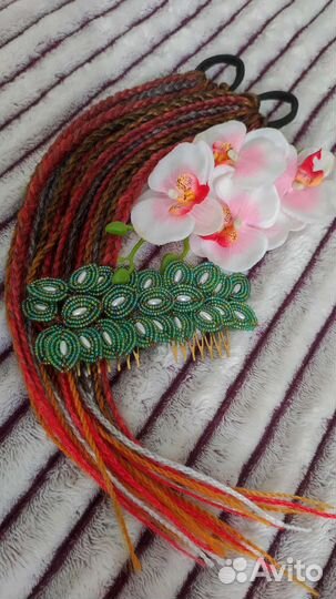 Косички на резинке