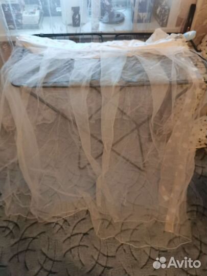 Бортики и балдахин в кроватку