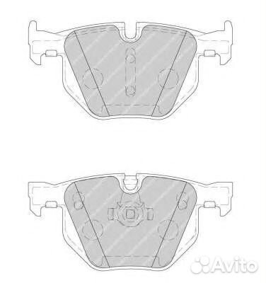 Задние тормозные колодки