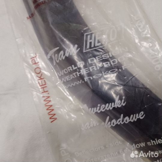 Ветровики heko Chevrolet Cruze седан вставные