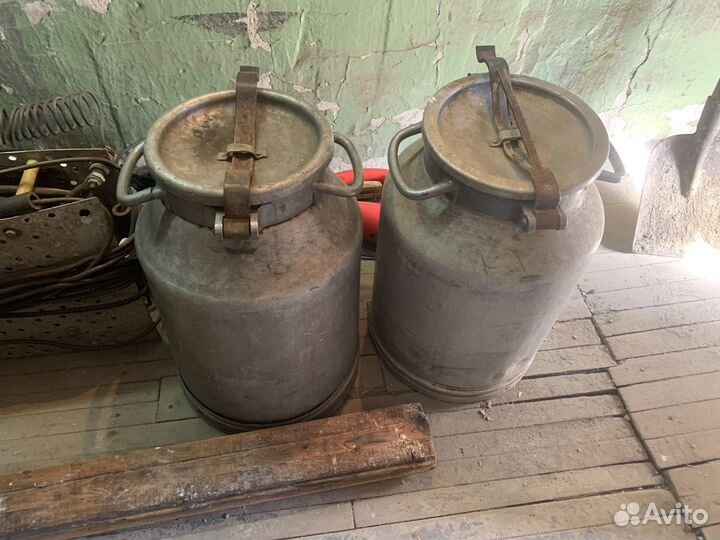 Фляга алюминиевая бу 40л