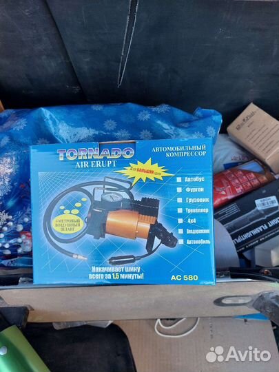 Компрессор/насос автомобильный (Торнадо) новый