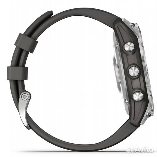 Garmin Fenix 7 Silver Silver with Graphite Band