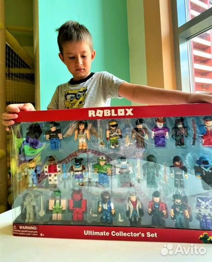 Набор фигурк roblox 24шт.+12 аксессуаров