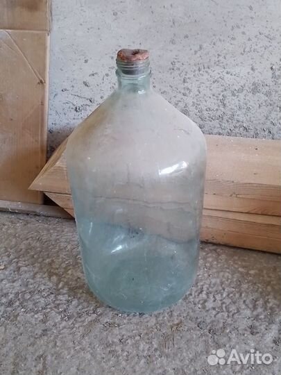 Бутылка стеклянная 20 литров