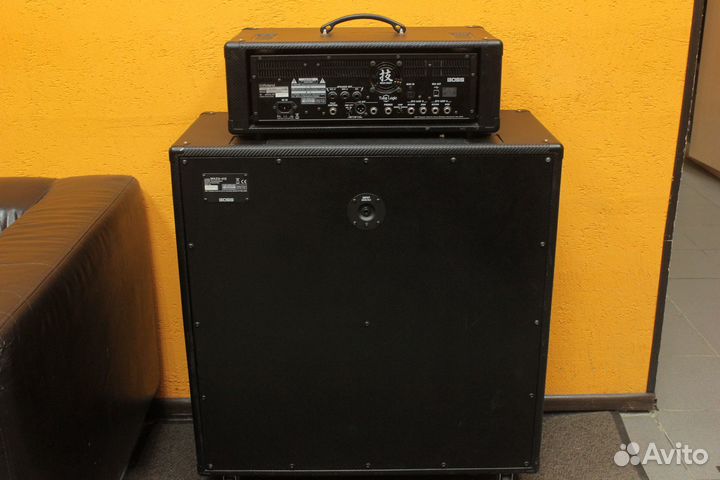 Boss Waza Amp Head + Waza-412 Cabinet