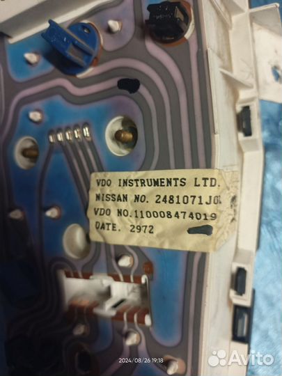 Панель приборов Ниссан примера П10