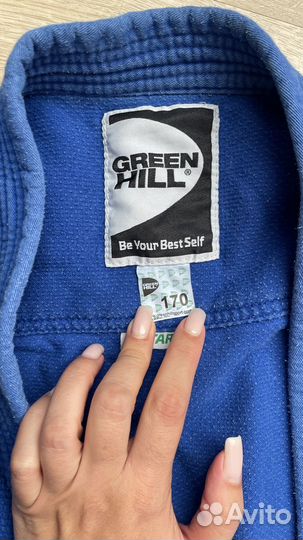 Кимоно для дзюдо green hill