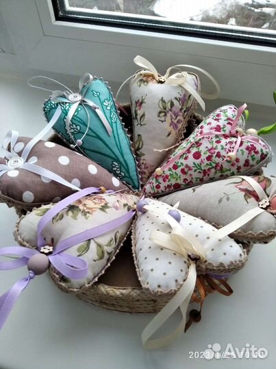 Сердечко-игольница