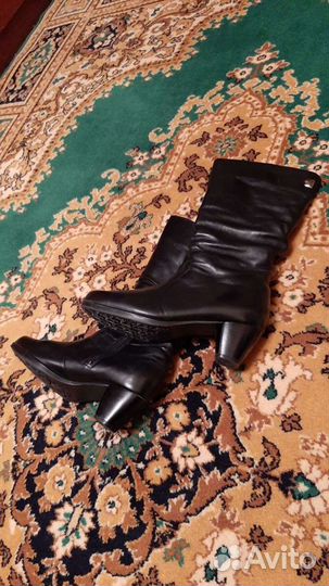 Сапоги финские новые, 41 размер, натуральный мех и