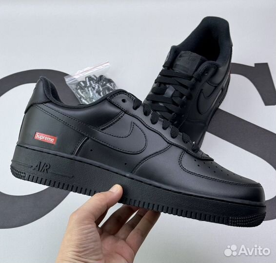 Supreme x Nike Air Force 1 box logo