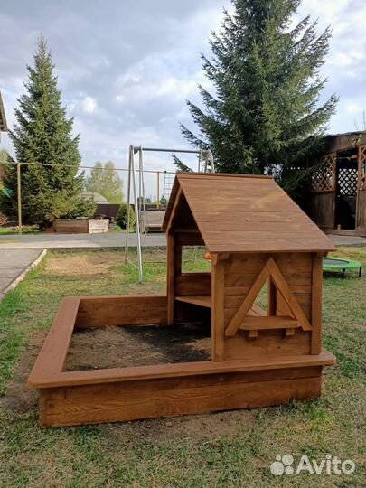 Детский домик для песка