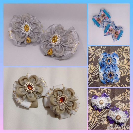 Бантики для волос