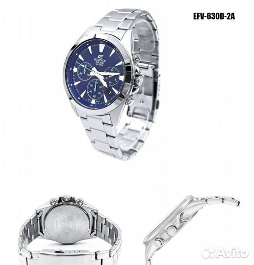 Часы наручные casio Edifice EFV-630D-2A