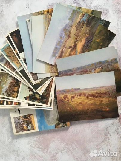 Наборы открыток СССР Большой формат (21Х15 см.)