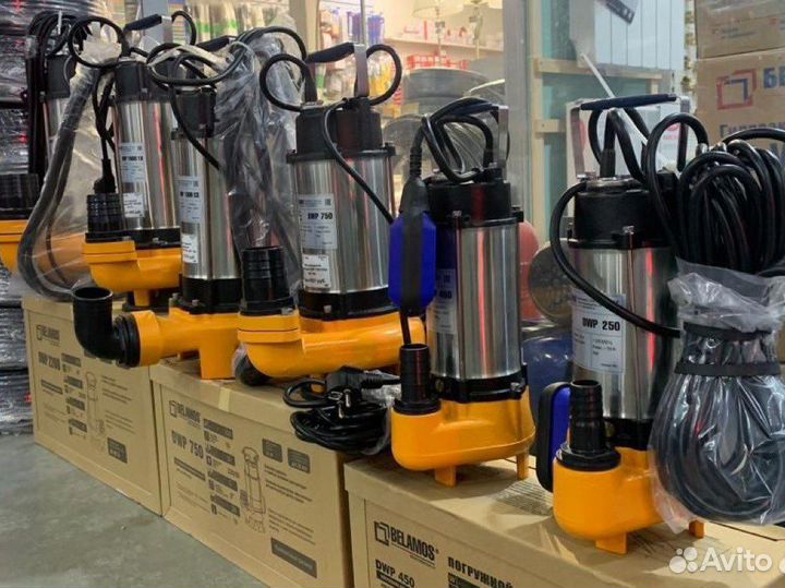 Дренажно-Фекальные насосы Belamos DWP чугун