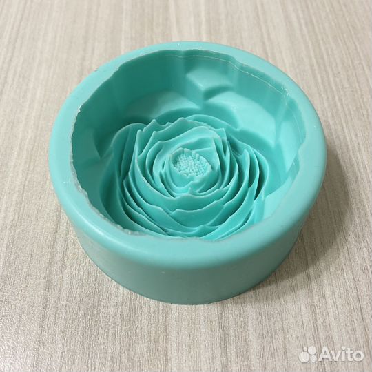 Форма роза для мыла