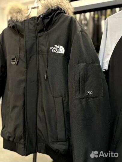 Мужская зимняя куртка The North Face на резинке