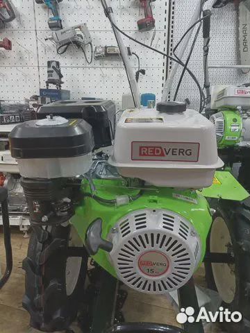 Мощный Мотоблок RedVerg
