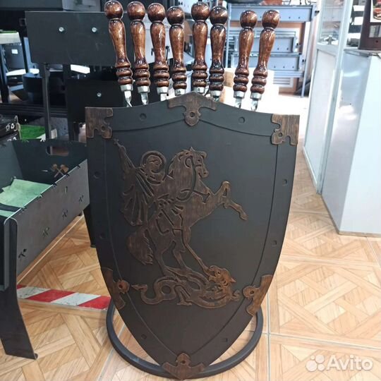 Подставка для под шампур Шампурница-Щит