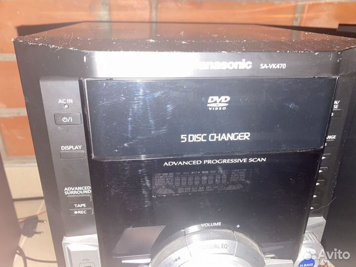 Музыкальный центр panasonic