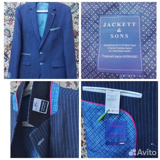 Jackett & Sons 52-50 /Лён 100%