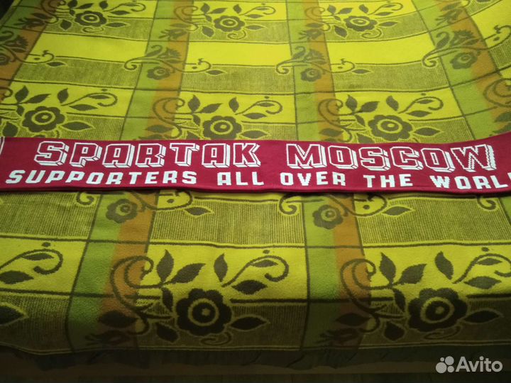 Футбольные и хоккейные шарфы Спартак Москва